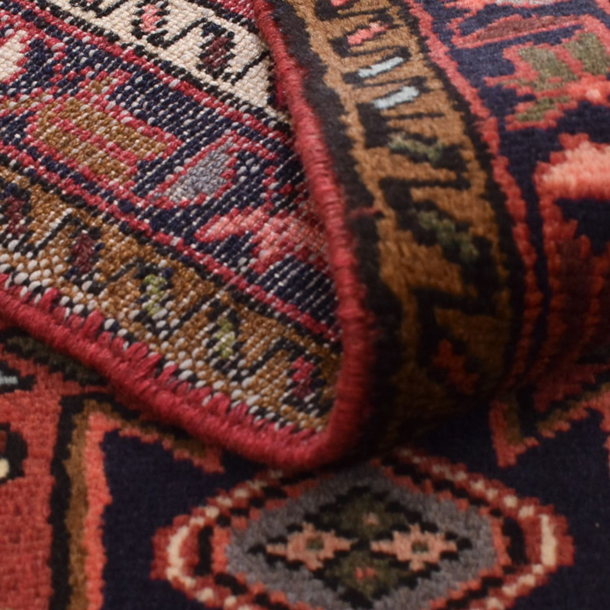 Tapis de couloir Tapis persan - Nomadic - 290 x 73 cm - rouge clair