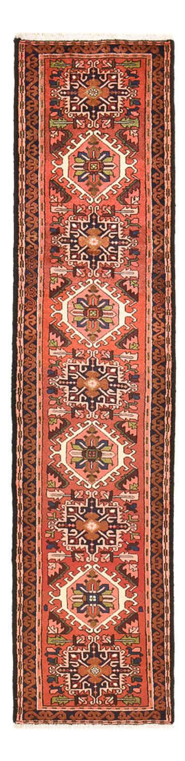 Tapis de couloir Tapis persan - Nomadic - 286 x 68 cm - rouge clair