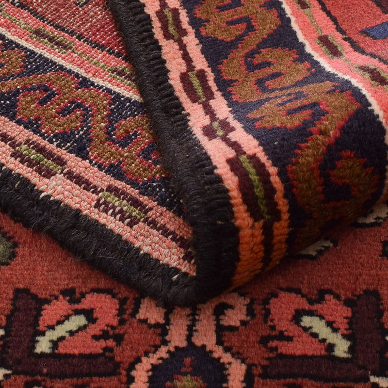 Tapis de couloir Tapis persan - Nomadic - 286 x 68 cm - rouge clair