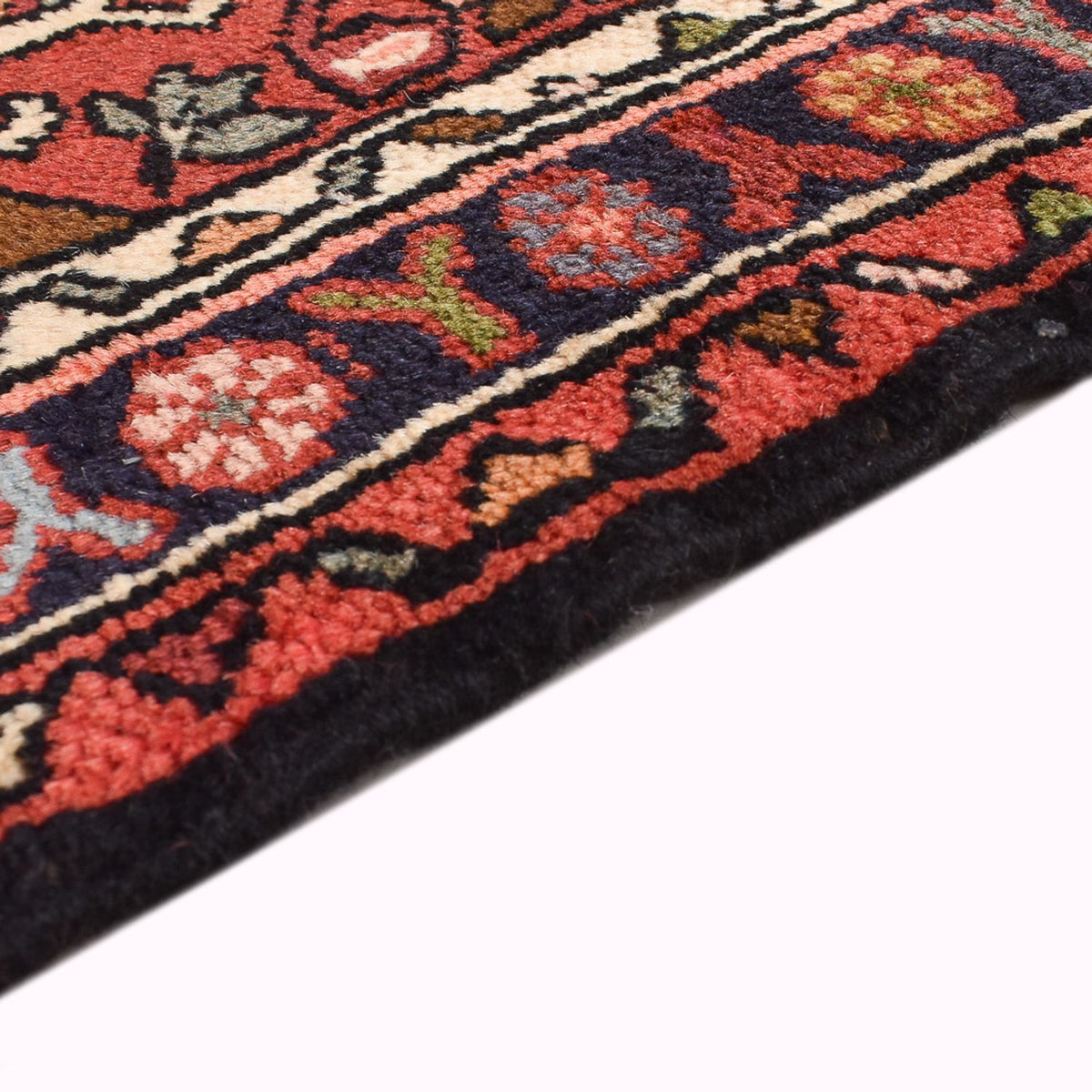 Tapis de couloir Tapis persan - Nomadic - 290 x 77 cm - rouge clair
