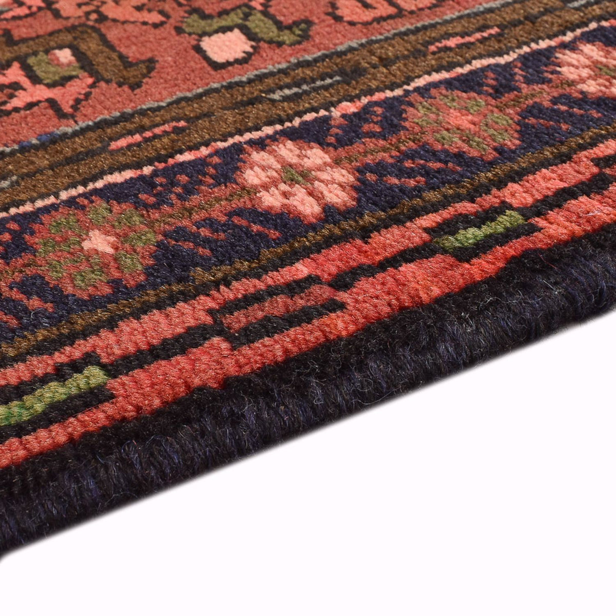 Tapis de couloir Tapis persan - Nomadic - 294 x 72 cm - rouge clair