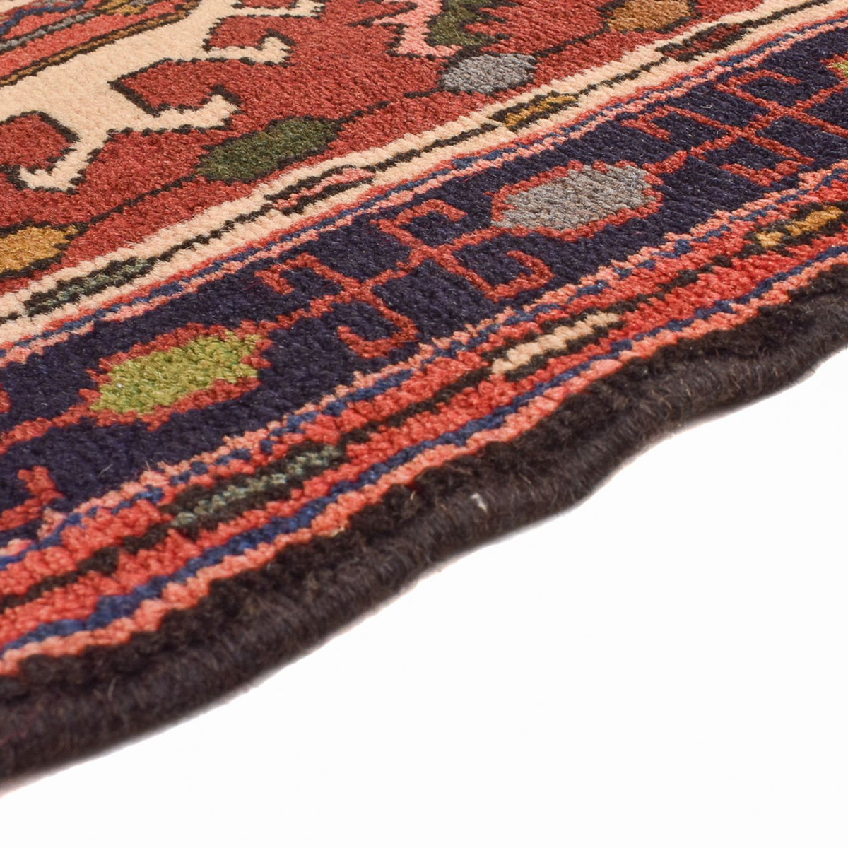 Tapis de couloir Tapis persan - Nomadic - 290 x 72 cm - rouge clair
