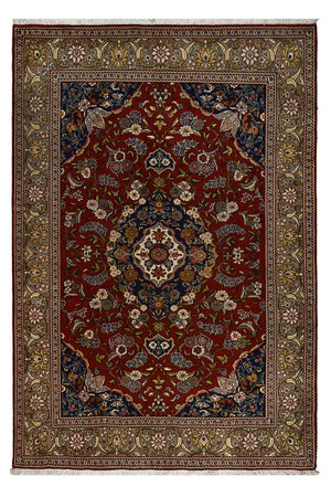 Tapis persan - Royal - 285 x 198 cm - rouge foncé
