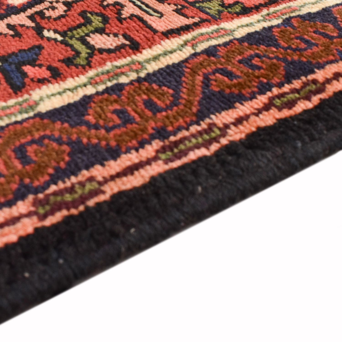 Tapis de couloir Tapis persan - Nomadic - 294 x 68 cm - rouge clair