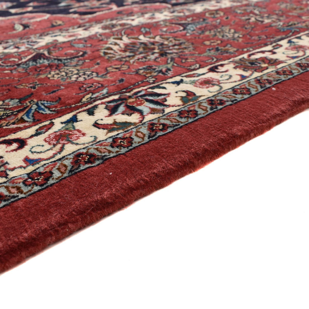Tapis persan - Bidjar - 380 x 296 cm - bleu foncé