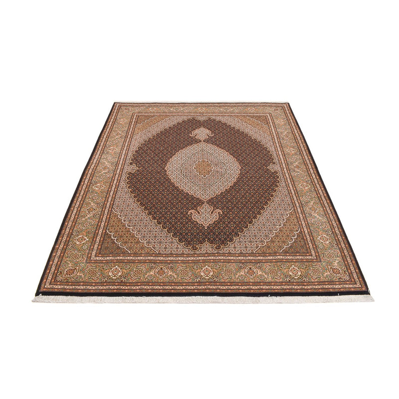 Tapis persan - Tabriz - Royal - 250 x 202 cm - marron foncé