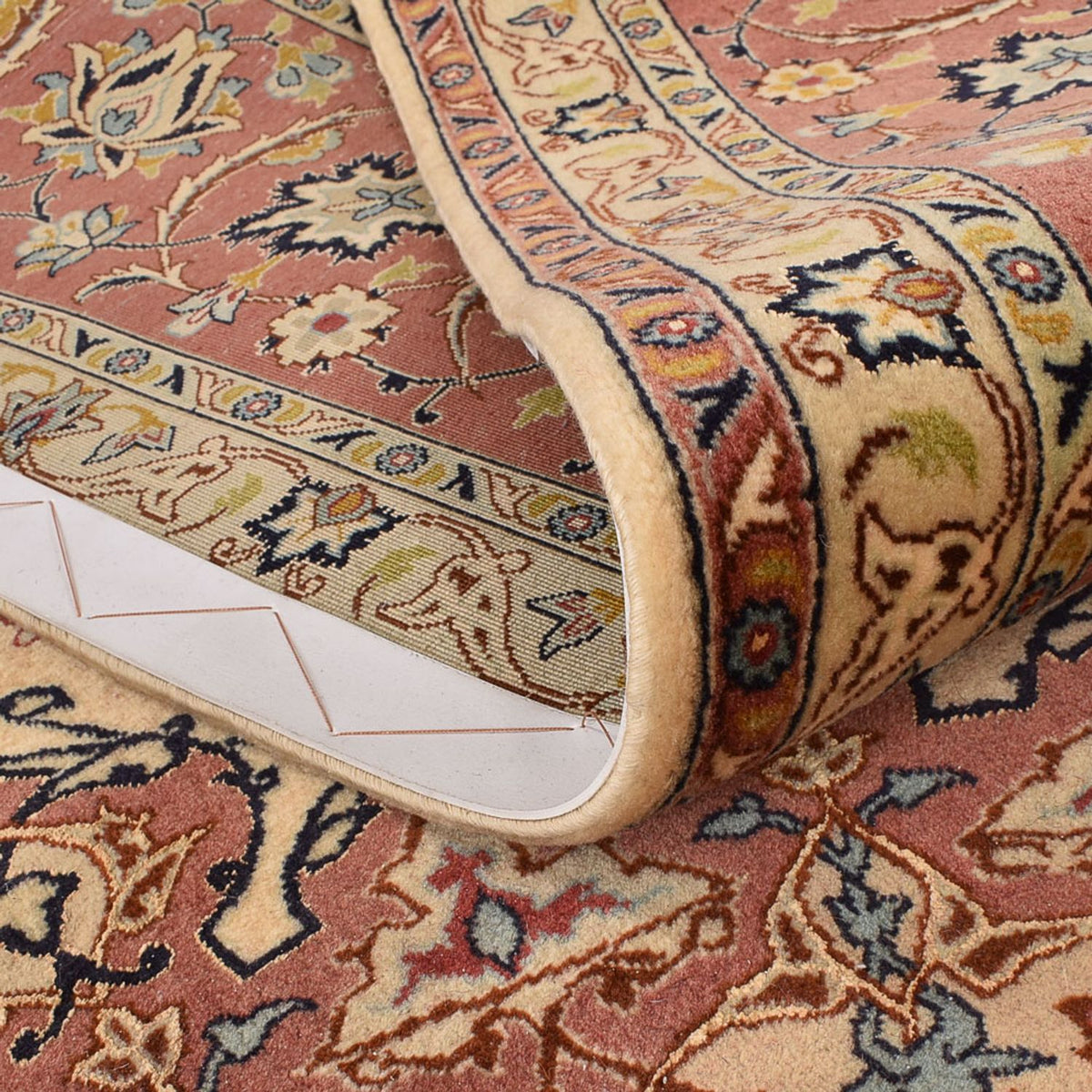 Tapis persan - Tabriz - Royal - 358 x 250 cm - beige clair
