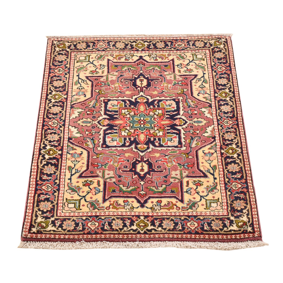 Tapis persan - Tabriz - Royal - 82 x 60 cm - rouge clair