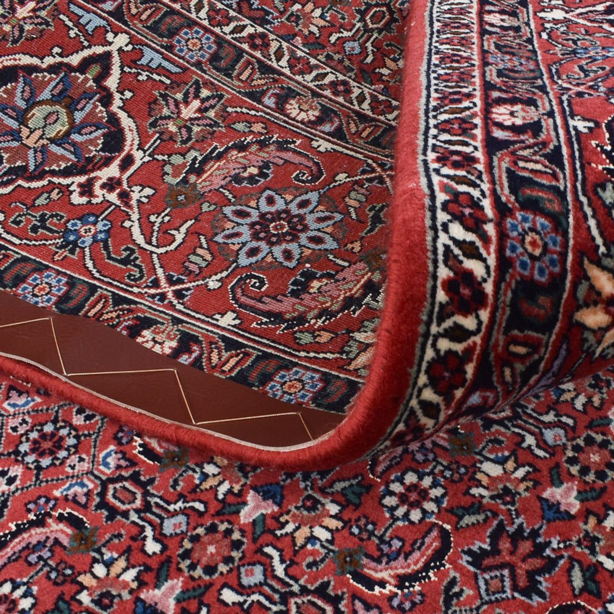 Tapis persan - Bidjar - 347 x 221 cm - rouille