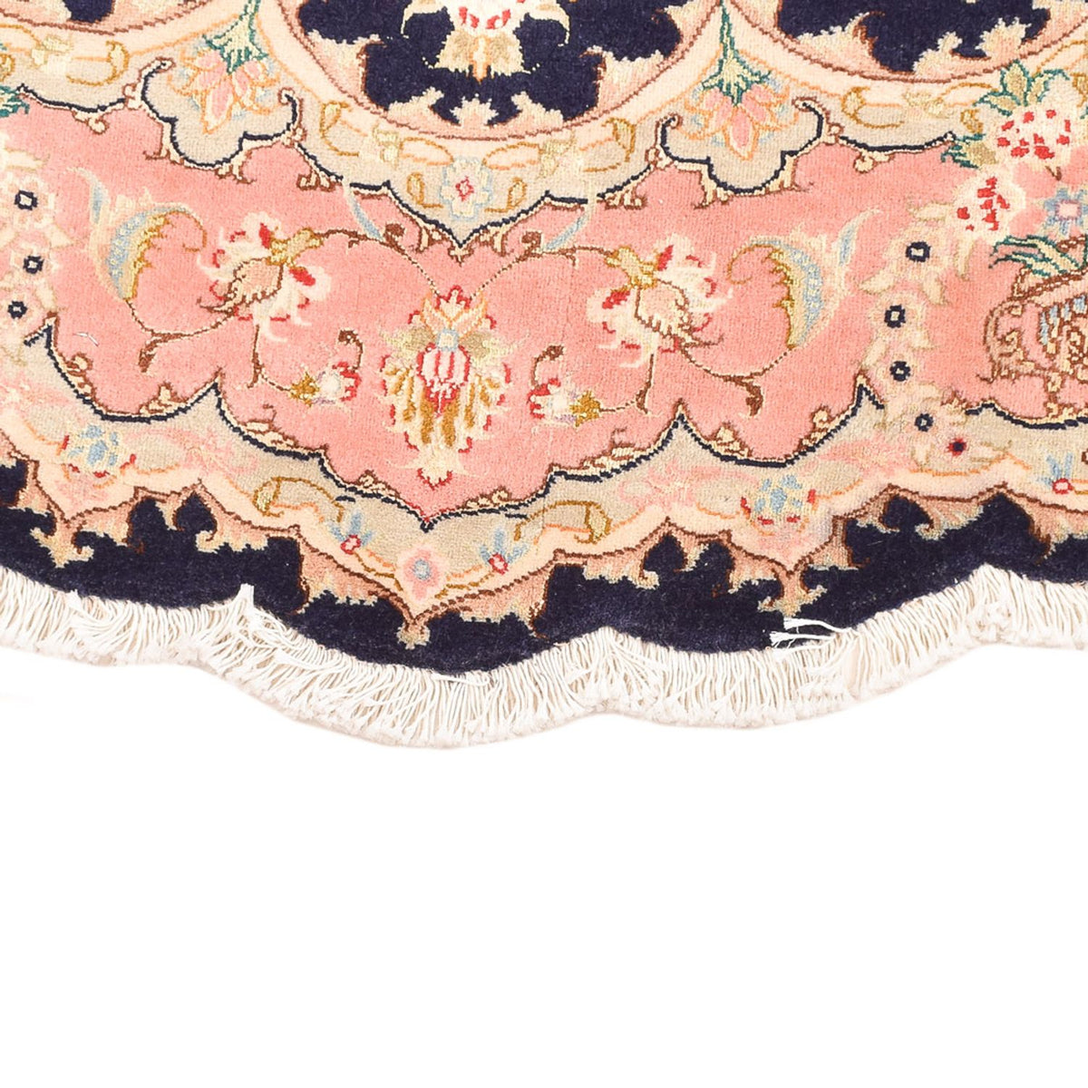 Tapis persan - Tabriz - Premium ronde  - 150 x 150 cm - multicolore