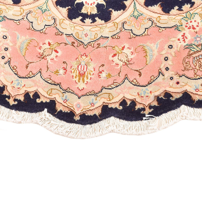 Tapis persan - Tabriz - Premium ronde  - 150 x 150 cm - multicolore
