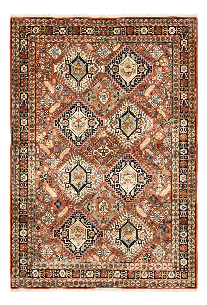 Tapis Gabbeh - Persan Kashkuli - 290 x 176 cm - beige foncé