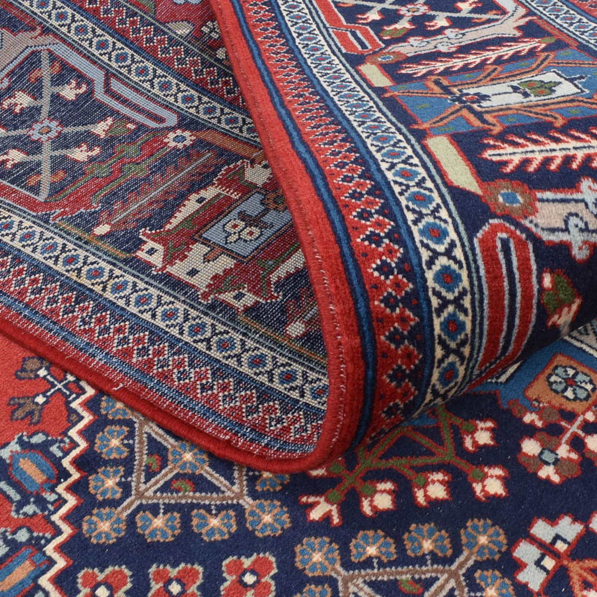 Tapis persan - Nomadic - 260 x 168 cm - rouge