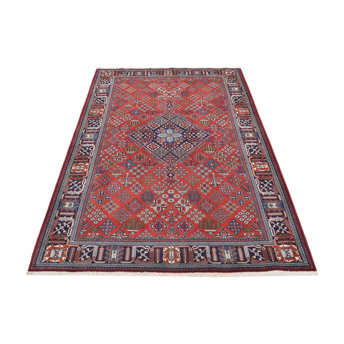 Tapis persan - Nomadic - 260 x 168 cm - rouge