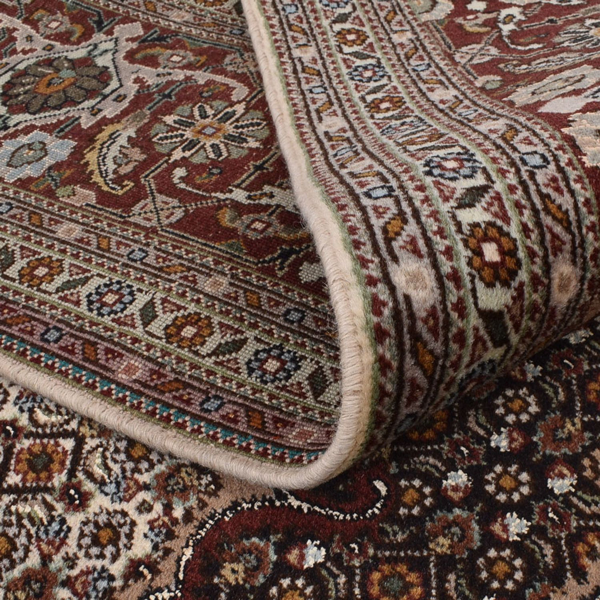 Tapis persan - Tabriz - Royal carré  - 252 x 247 cm - marron