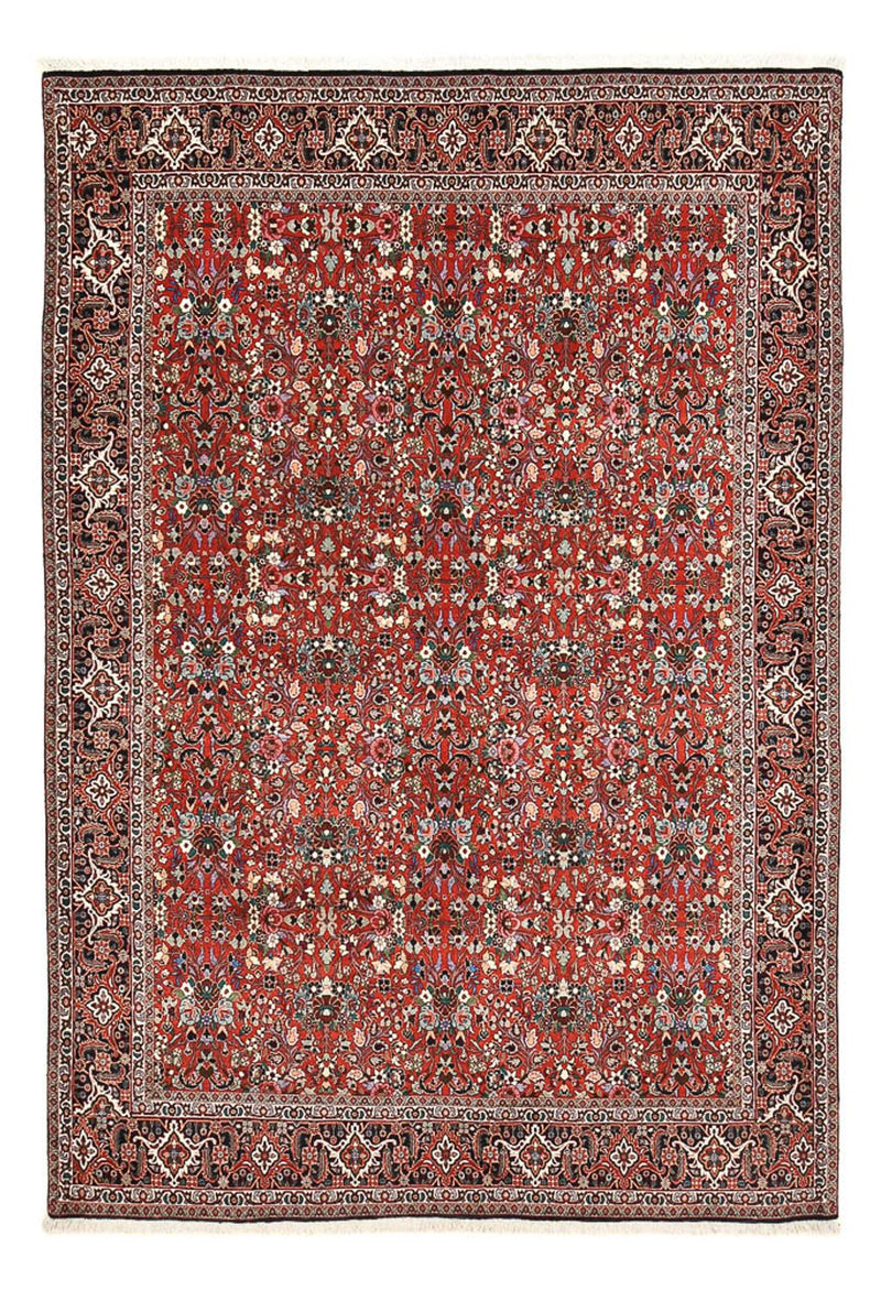 Tapis persan - Bidjar - 297 x 206 cm - rouge