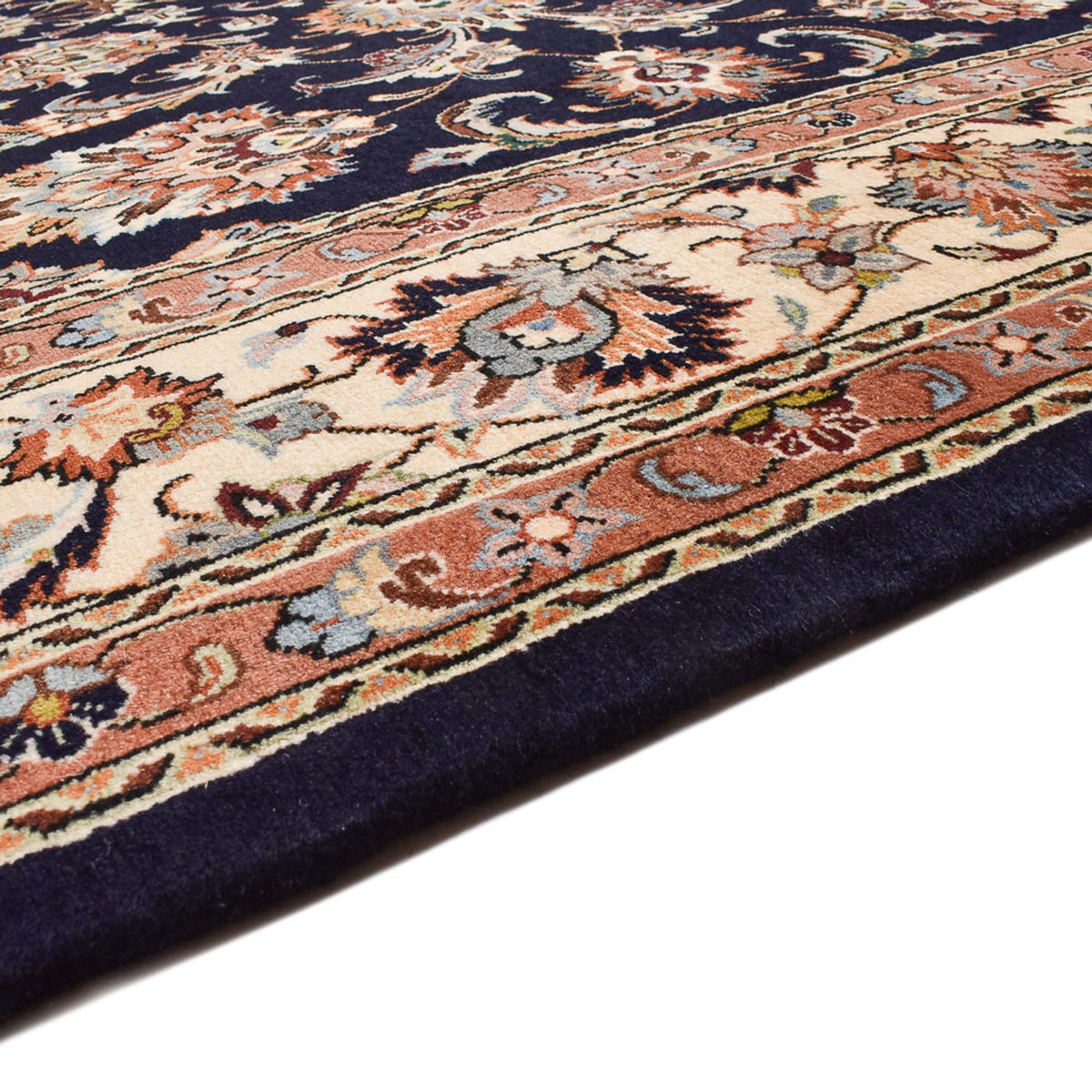 Tapis persan - Classique - 307 x 211 cm - bleu foncé