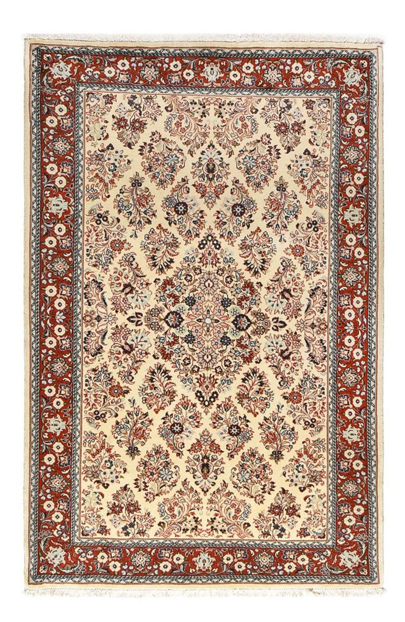 Tapis persan - Classique - 208 x 134 cm - crème