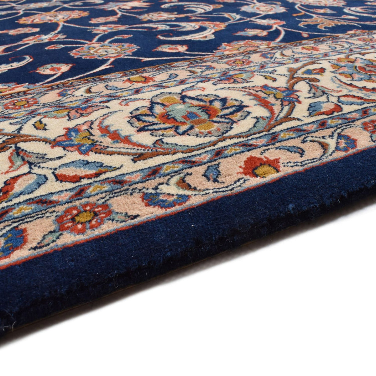 Tapis persan - Royal - 316 x 218 cm - bleu foncé