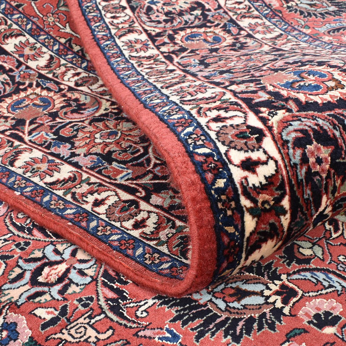 Tapis persan - Bidjar - 303 x 205 cm - rouge
