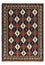 Tapis persan - Nomadic - 205 x 150 cm - multicolore