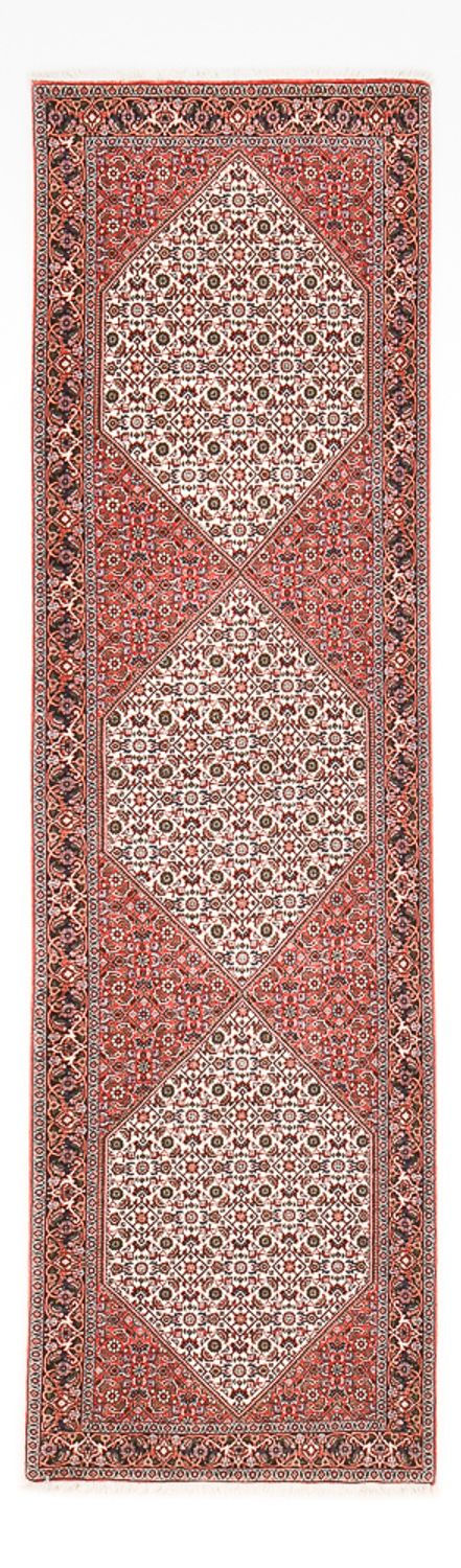 Tapis de couloir Tapis persan - Bidjar - 297 x 85 cm - rouille