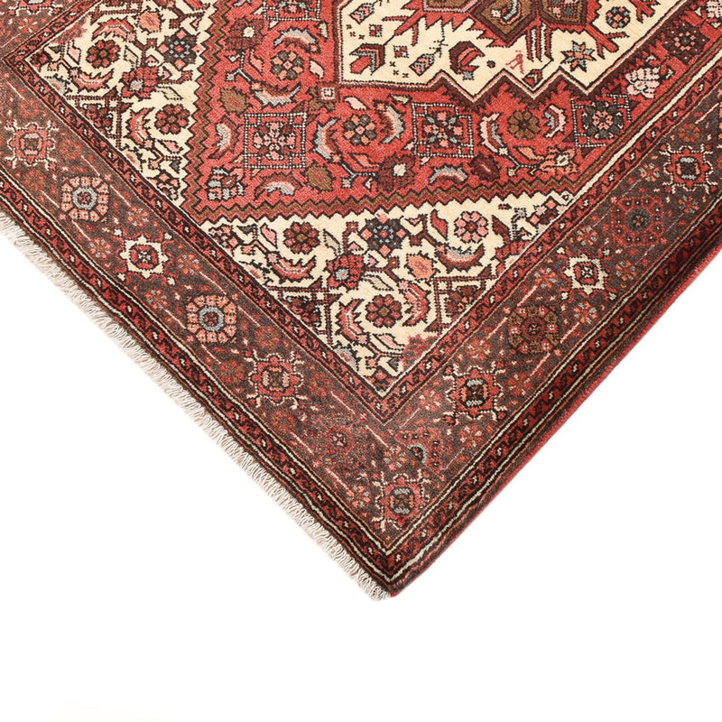 Tapis persan - Bidjar - 138 x 86 cm - rouge clair