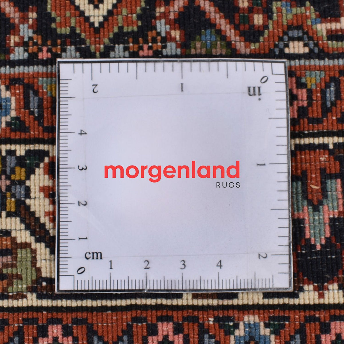 Tapis de couloir Tapis persan - Bidjar - 247 x 55 cm - rouille