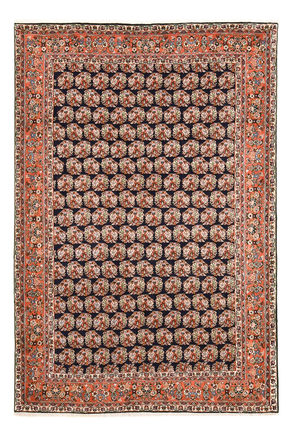 Tapis persan - Bidjar - 298 x 195 cm - rouille