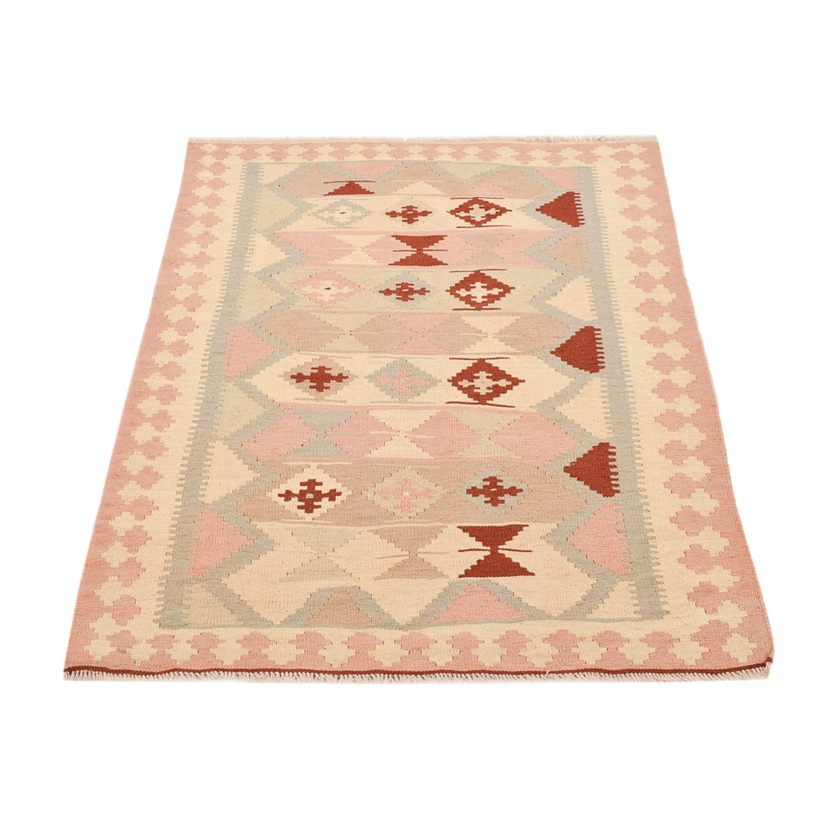Tapis Kelim - Oriental - 145 x 100 cm - multicolore