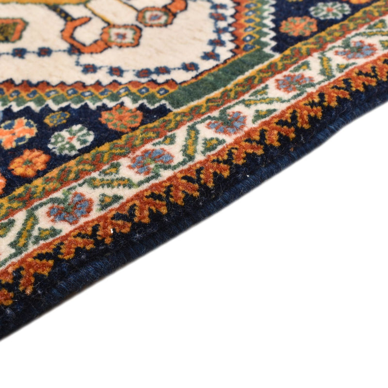 Tapis Gabbeh - Persan Kashkuli - 60 x 35 cm - multicolore