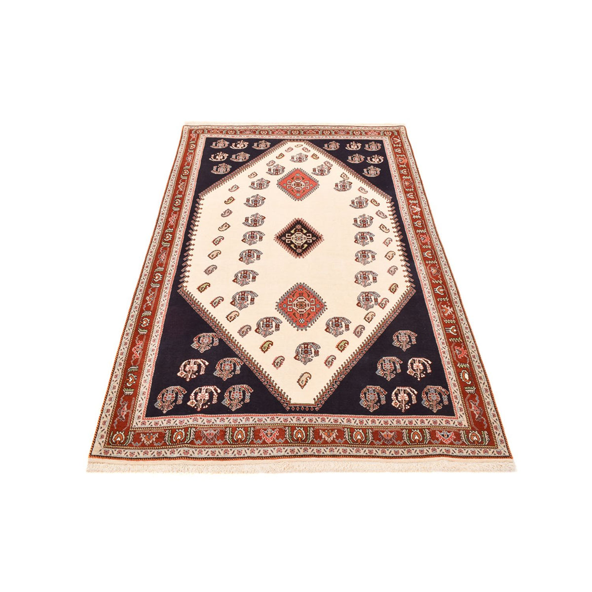 Tapis persan - Nomadic - 237 x 150 cm - multicolore