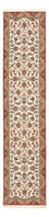 Tapis de couloir Tapis persan - Tabriz - Royal - 301 x 68 cm - beige