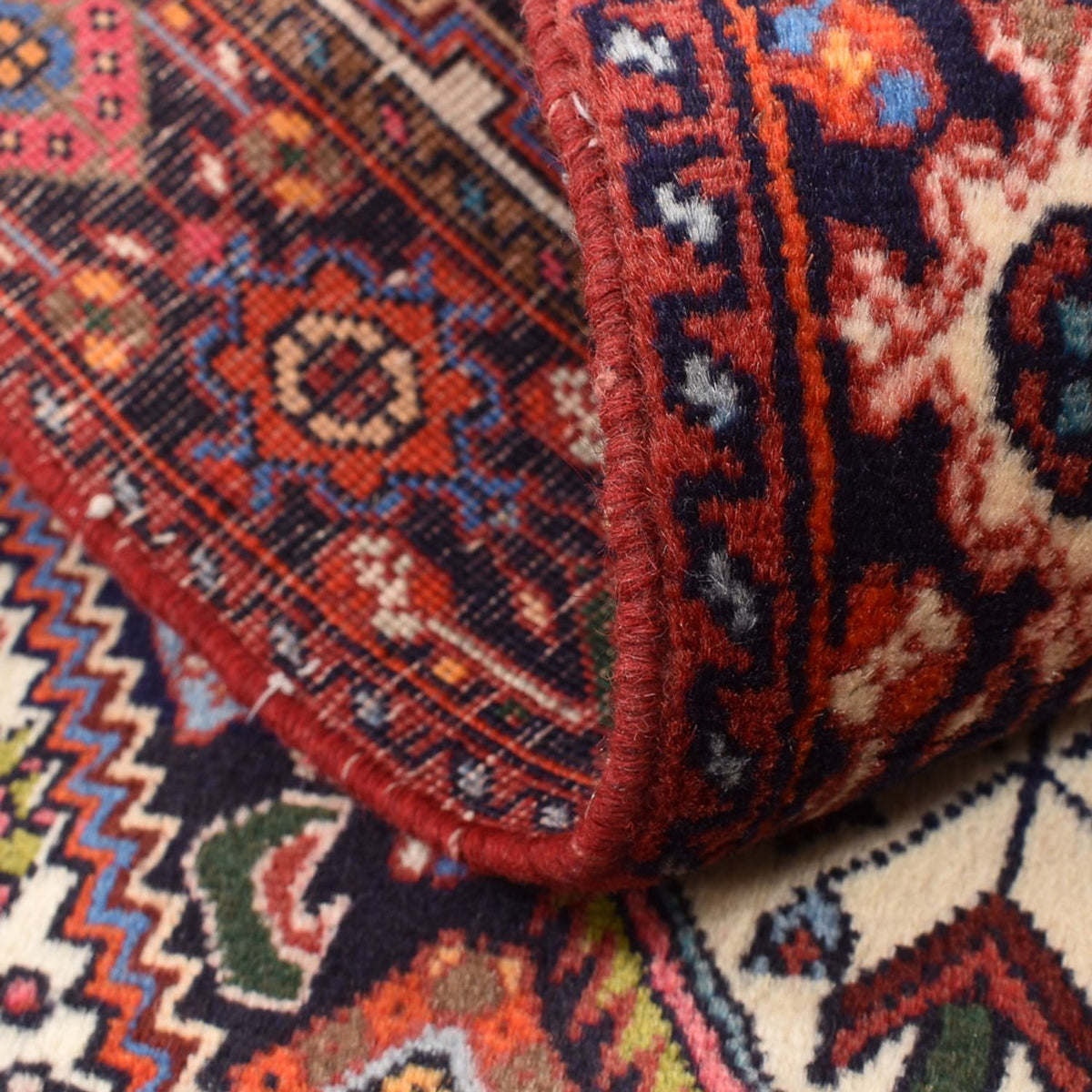 Tapis persan - Nomadic - 125 x 76 cm - multicolore