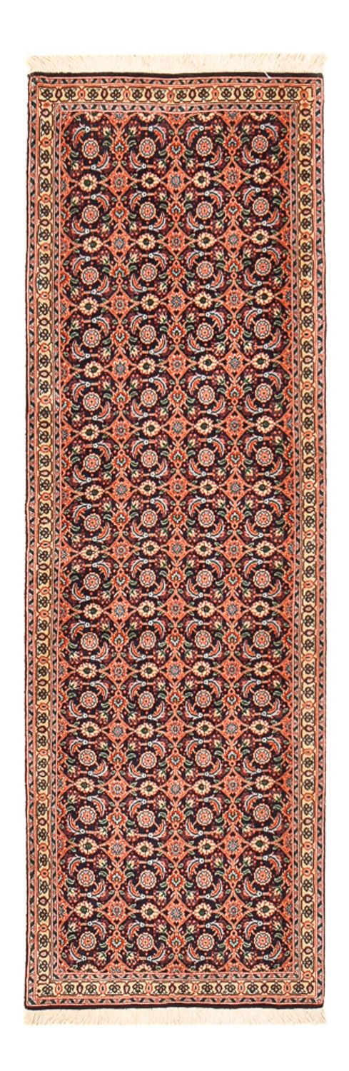 Tapis de couloir Tapis persan - Tabriz - Royal - 192 x 64 cm - rouille