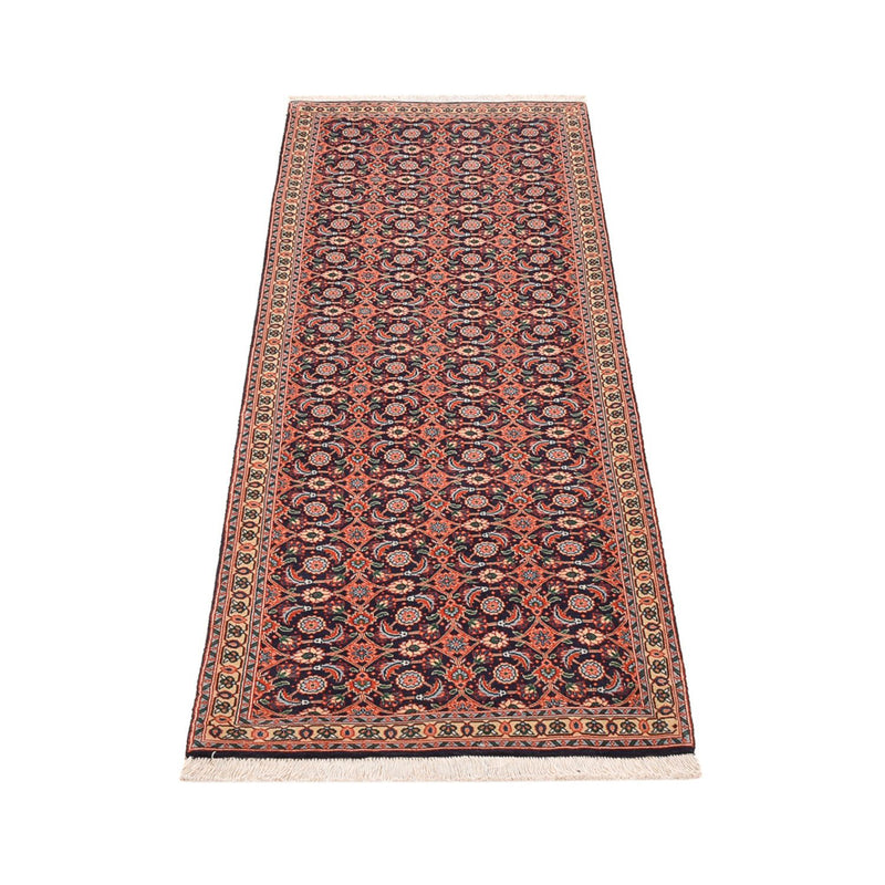 Tapis de couloir Tapis persan - Tabriz - Royal - 190 x 64 cm - rouille
