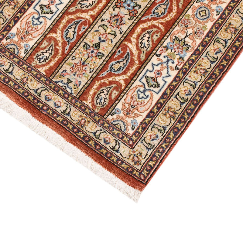 Tapis de couloir Tapis persan - Ghom - Royal - 150 x 51 cm - beige foncé