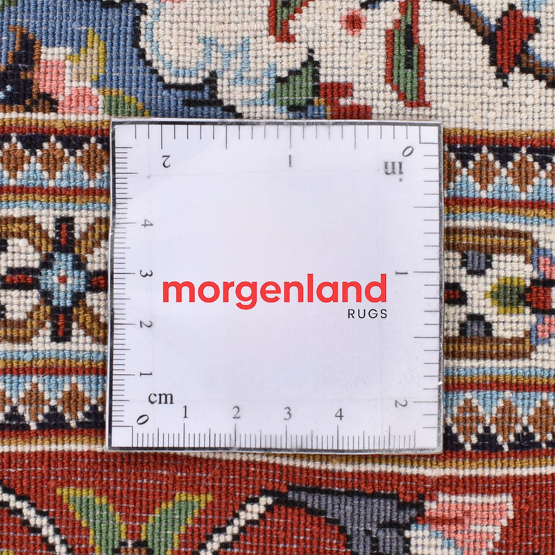 Tapis persan - Ghom - Royal - 218 x 138 cm - bleu foncé