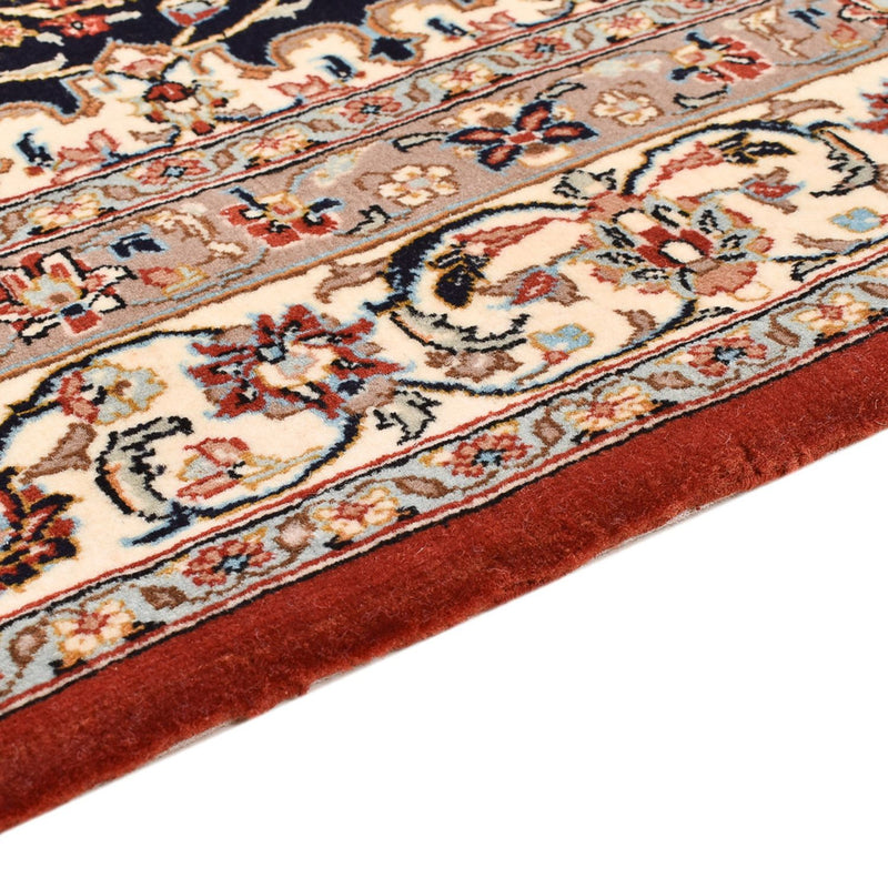 Tapis persan - Ghom - Royal - 154 x 103 cm - bleu foncé