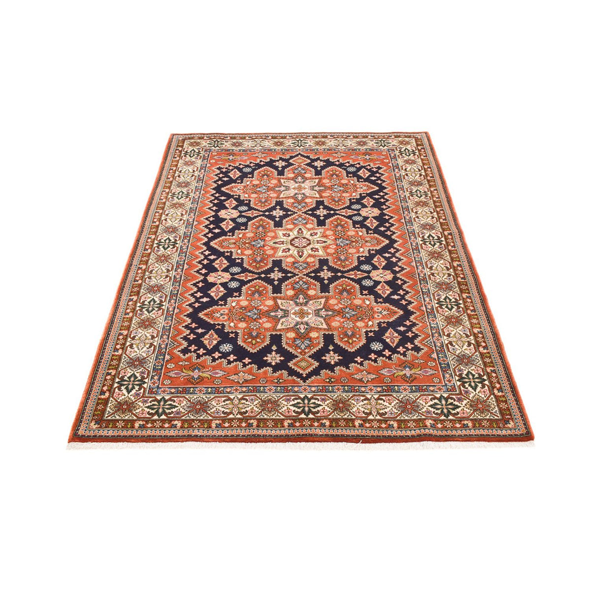 Tapis persan - Nomadic - 238 x 178 cm - multicolore