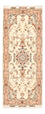 Tapis de couloir Tapis persan - Tabriz - Royal - 210 x 81 cm - beige