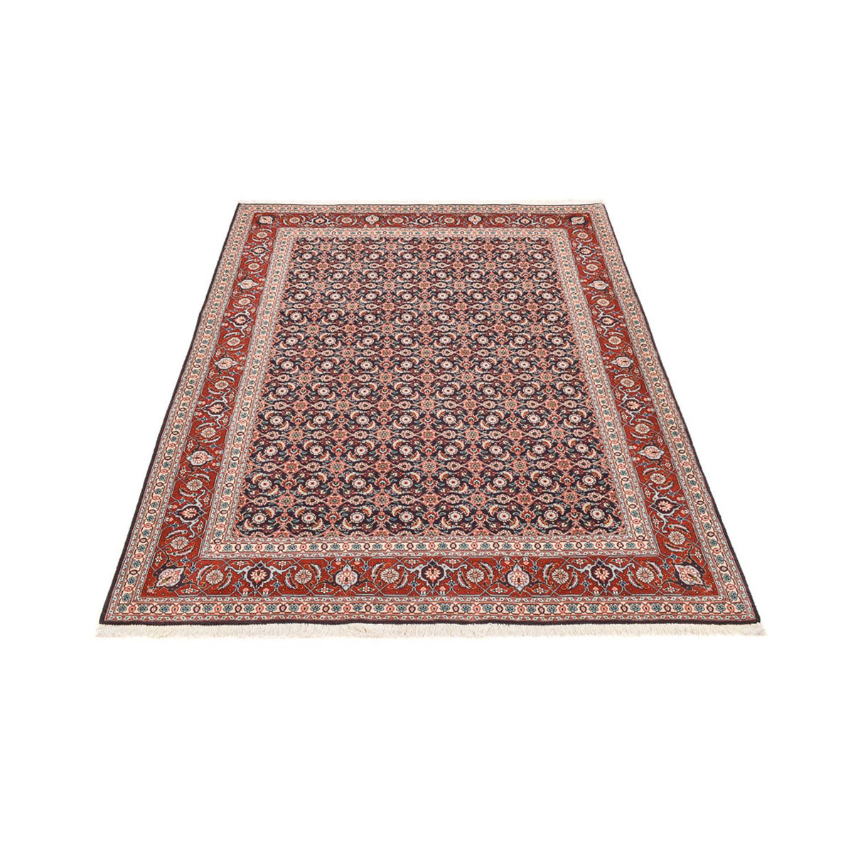 Tapis persan - Tabriz - Royal - 204 x 148 cm - rouille