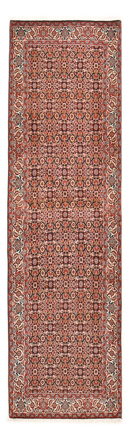 Tapis de couloir Tapis persan - Bidjar - 296 x 87 cm - rouille