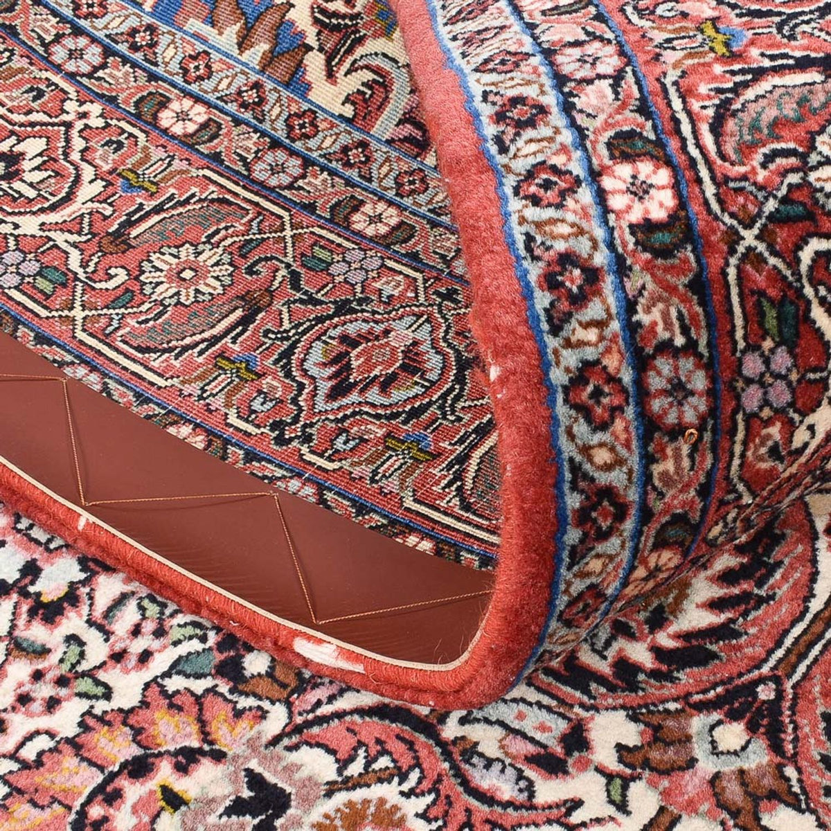 Tapis persan - Bidjar - 246 x 178 cm - rouille