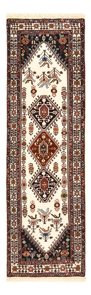 Tapis de couloir Tapis Gabbeh - Persan Kashkuli - 200 x 63 cm - multicolore