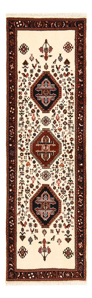 Tapis de couloir Tapis Gabbeh - Persan Kashkuli - 205 x 65 cm - multicolore