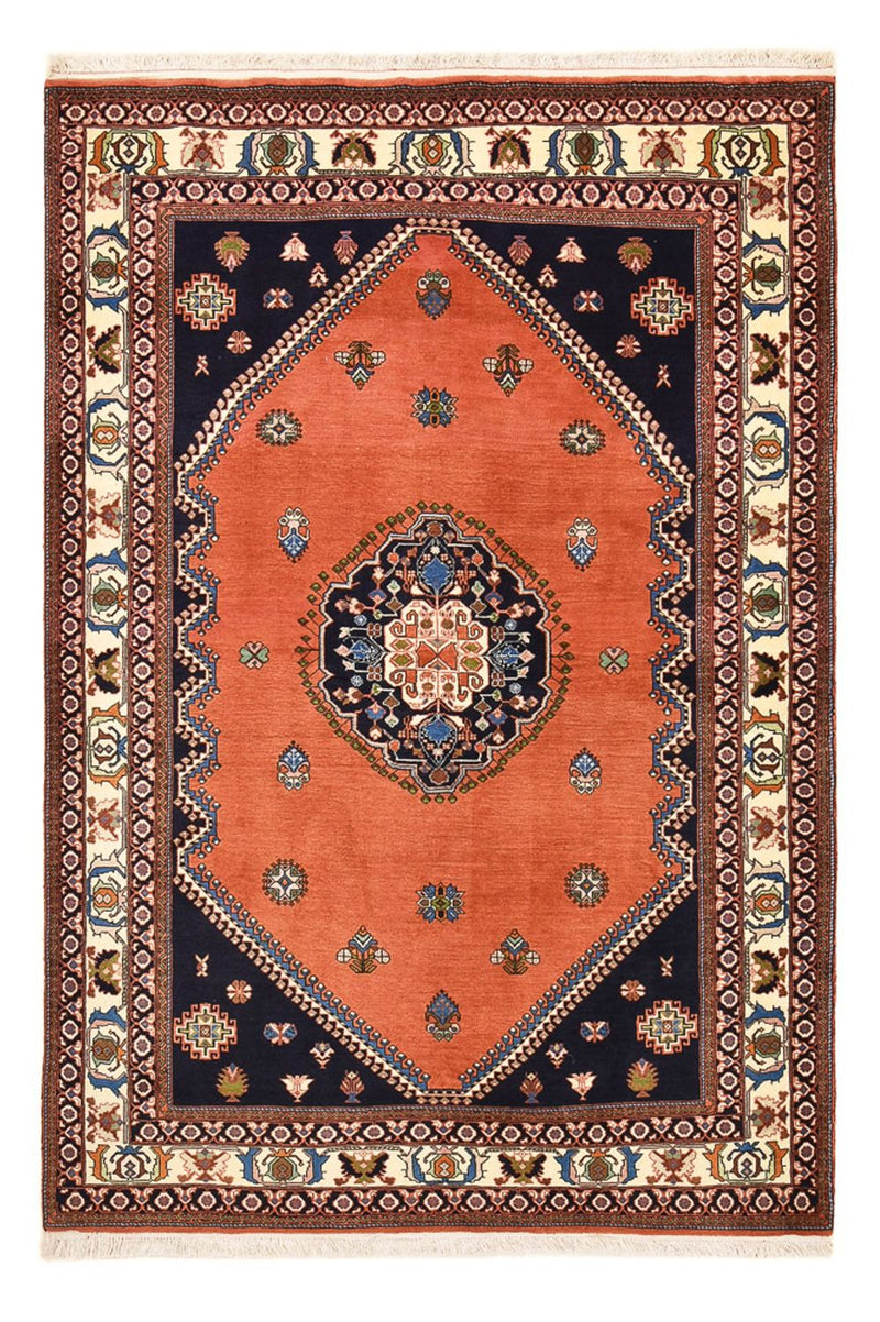 Tapis Gabbeh - Persan Kashkuli - 255 x 163 cm - rouge