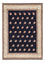 Tapis Gabbeh - Persan Kashkuli - 240 x 175 cm - bleu foncé