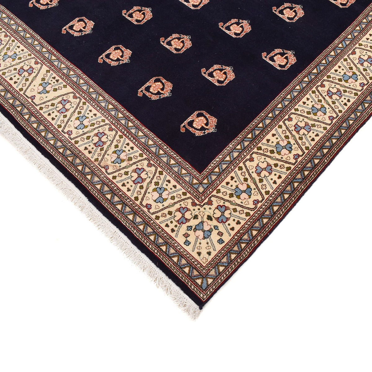 Tapis Gabbeh - Persan Kashkuli - 240 x 175 cm - bleu foncé