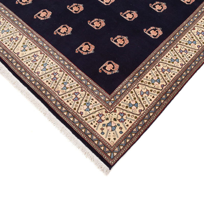 Tapis Gabbeh - Persan Kashkuli - 240 x 175 cm - bleu foncé